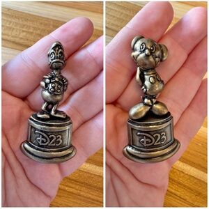 Fan D23 Official Tour of the Walt Disney Studio Pin Button Set Donald Mickey